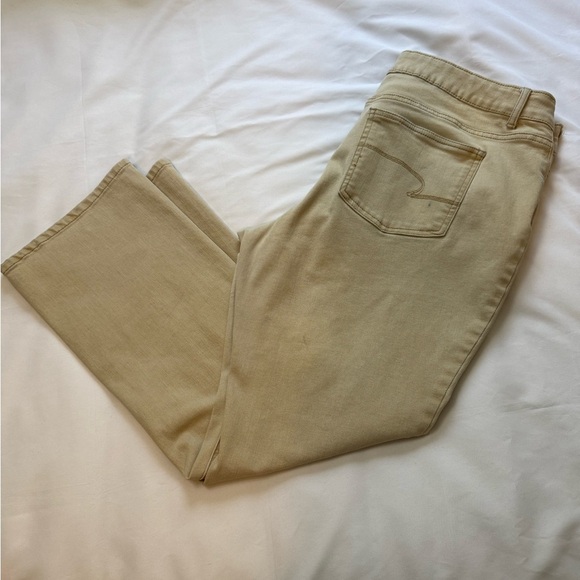 Time and Tru Women's Khaki Jeans Size 20 Petite - Picture 2 of 6